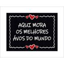 Ver imagem 2 de Tapete Capacho Aqui Mora Os Melhores Avós do Mundo