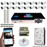 Kit Cftv 16 Câmeras AHD-M 720p Dvr 16 Canais Luxvision 5 em 1 + HD 320GB - 1