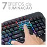 Teclado Mecânico Gamer Philips Usb Led Rgb Luminoso 8403 - 4