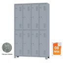 Ver imagem 2 de Armário Roupeiro de Aço Vestiário 8 Portas Locker