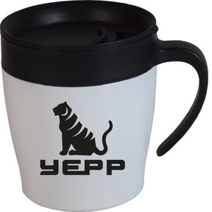 Caneca Térmica Inoxidável C/ Tampa Chá Café Acompanha Colher Coffee Mugs Caneca térmica Inoxidável c