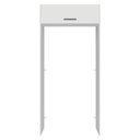 Ver mais imagens de Porta-Geladeira Agata 1 Porta Basculante MDP 103cm Branco Madesa