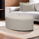 Ver imagem 2 de Puff Orgânico Palermo 100cm Bouclê - Sofa Store:bouclê Bege