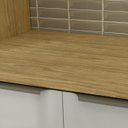 Ver imagem 5 de Armarios Lavanderia 4 Modulos 270 Cm Vera Marrocos Off White Mxm