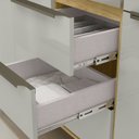 Ver imagem 7 de Armarios Lavanderia 4 Modulos 270 Cm Vera Marrocos Off White Mxm