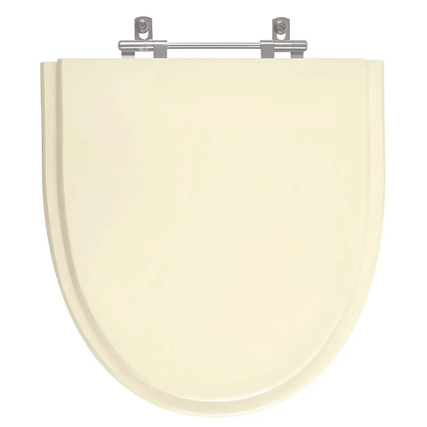 Assento Sanitário para Linha Incepa Studio Mdf Laqueado na Cor Bone/areia
