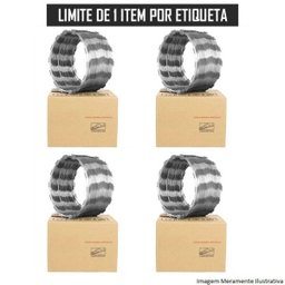 Cerca Concertina Simples - Ouriço Simples com 45cm de diâmetro, Rende aprox. 40 Mts de muro - 2