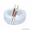 CABO COAXIAL BIPOLAR FRAPA 4MM 2X26 80% MALHA 100M - 1
