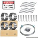 Ver imagem 1 de Kit Concertina Simples - Ouriço Simples com 31,5 cm de diâmetro, Rende aprox. 40 Mts de muro