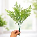 Ver imagem 3 de Galhos Ramo Samambaia Planta Artificial Jardim 40cm Kit 12PÇ