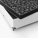 Ver imagem 7 de Cama Box Viúva + Colchão Espuma D20 - 51x128x188cm - e-Shop Casa - Couro Branco
