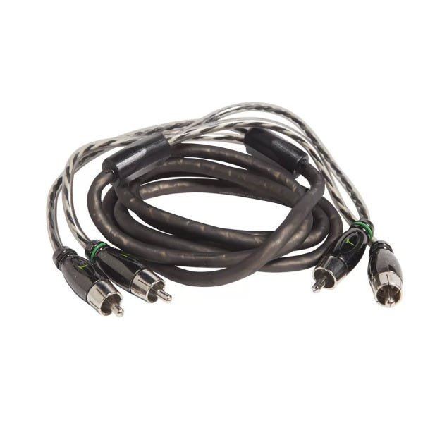 Cabo RCA Technoise Series 600 3 Metros 6 MM Conector Metal Blister - 2
