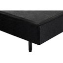 Ver imagem 2 de Cama Box Base Universal Solteiro Preta (88x188x25) - Plumatex