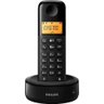 Telefone sem Fio com Id D1301B/Br Preto - Philips - 1