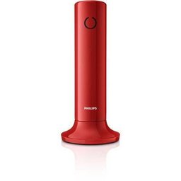 Telefone sem Fio Linea com Id e Viva-Voz M3301R/Br Vermelho - Philips - 2