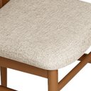 Ver imagem 7 de Kit 2 Cadeiras Sela Horse Collection Linho Mescla Bege