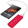 Carregador Portátil USB 2800mAh Cp-V3 Vermelho Sony - 2