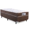 Cama Box Solteiro de Molas Bonnel e Espumas D28 e D33 Omega com Pillow (138x188x65) - 1
