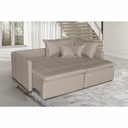 Ver imagem 3 de Sofá Cama Dubai 4 Lugares 1,80m Retrátil e Reclinável | Conforto e Design Moderno  de Casa Estofados