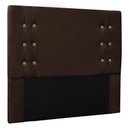 Ver imagem 7 de Kit Cabeceira Recamier Queen 1,60m Suede Marrom Café