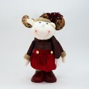 Ver imagem 2 de Trio Natal Papai Noel Rena Boneco Neve Perna Ajustável 80cm