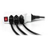 Adaptador L Multilaser WI246 Novo Padrao 4 Tomadas - 2