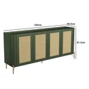 Ver imagem 3 de Buffet Mdf com Palha Natural L180 X A81,5cm