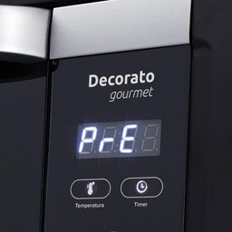 Forno Elétrico Digital de Embutir Gourmet Preto 44L 127V - 10