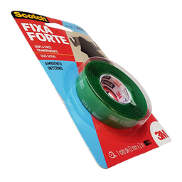 Fixa Forte Transparente 12mm X 2 Mts 3m Suporta até 400g 15cm - 3