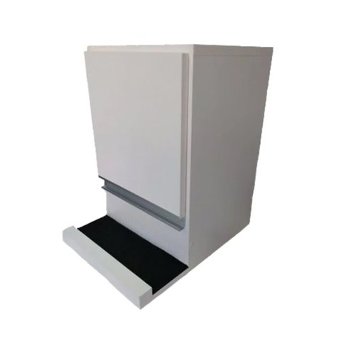 Suporte Baú Para Bike Branco Em Mdf