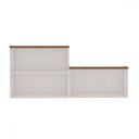 Ver imagem 3 de Armário Multiuso Acquaflex 3 Portas Clean Branco Fosco - Genialflex