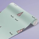 Ver imagem 3 de Papel de Parede Infantil - Unicórnios 4 Arte Destaque 2 Metros