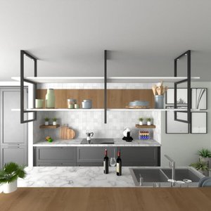 Prateleira industrial cozinha Prateleira de ferro e madeira nicho industrial nichos para cozinha