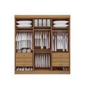Ver imagem 2 de Guarda Roupa Casal 6 Portas Colibri D Doro Móveis - Cinamomo