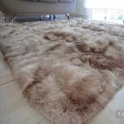 tapete sala grande  peludo sob medida felpudo  antiderrapante luxo 4x3 - 1
