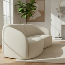 Ver imagem 5 de Sofá Sala Nuvem 170 cm Conforto Premium Decorativo Orgânico:Off White