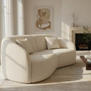 Ver imagem 6 de Sofá Sala Nuvem 170 cm Conforto Premium Decorativo Orgânico:Off White