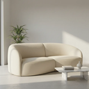 Ver imagem 3 de Sofá Sala Nuvem 170 cm Conforto Premium Decorativo Orgânico:Off White