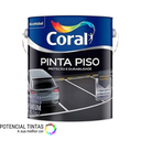 Ver imagem 1 de Tinta Piso Coral Branco 3,6l Preto