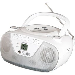 Rádio Portátil Toshiba Tr8003 C/Cd/MP3/Usb com 2 W Rms de Potencia, C/Rádio Am e FM com Alça Articulad - 2