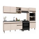 Ver imagem 2 de Armário Cozinha Modulada Completa 281,5cm Milano Multimóveis MP2397 - Vanilla