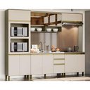 Ver imagem 1 de Cozinha Modulada Henn 7 Peças (2 Aéreos+2balcões+1paneleiro+2complemento) Cpt93 Duna-cristal-henn