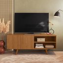 Ver imagem 2 de Rack Aldan para Tv "55 2 Portas - Colibri - Freijo