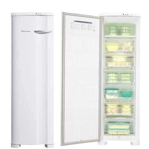 Freezer Vertical Electrolux Frost Free 218L Branco Ffe24 MadeiraMadeira