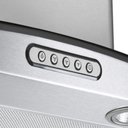 Ver imagem 4 de Coifa de Parede 60cm Vidro Curvo Duto Slim Nardelli Inox 127V