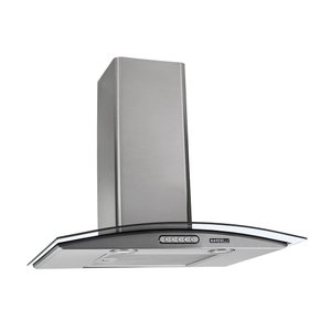 Coifa de Parede 60cm Vidro Curvo Duto Slim Nardelli Inox 127V