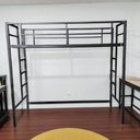 Ver imagem 2 de Beliche Solteiro Somente Parte de Cima Aço Ferro Metal Robusto Cor Preto Estilo Industrial Be-05