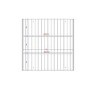 Ver imagem 7 de Aéreo Ripado Mdf Branco com Prateleiras e Tubo Ouro Velho Carraro