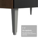 Ver mais imagens de Buffet Aparador 105cm 3 Portas e 1 Gaveta Madesa
