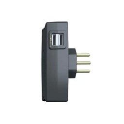 Acessorios Sms 62332 Carregador 2 USB + 2 Tomadas Preto - 3